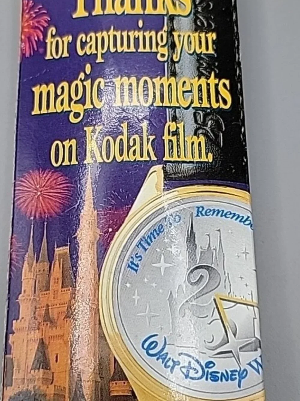 VTG Walt Disney World 1997 Kodak Watch 25 Year Anniversary 8